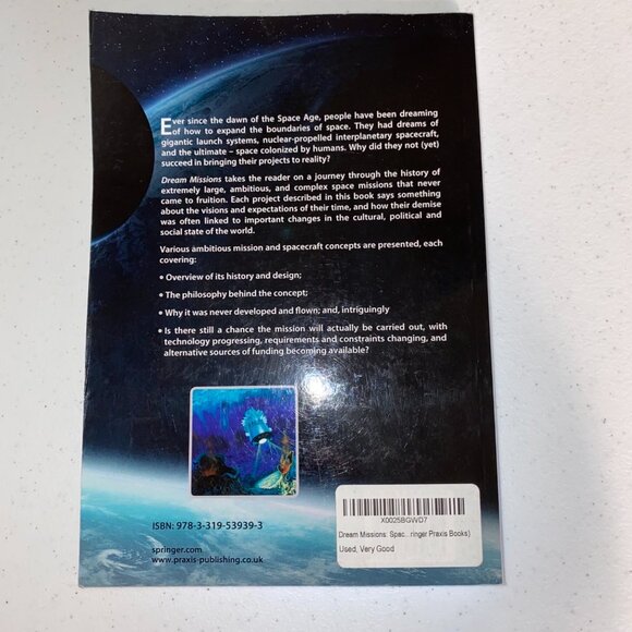 "Dream Missions" By Michel Van Pelt Paperback Used - Picture 9 of 14